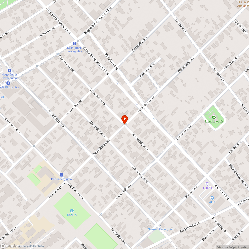 Törött utcanévtáblák bejelentés helye