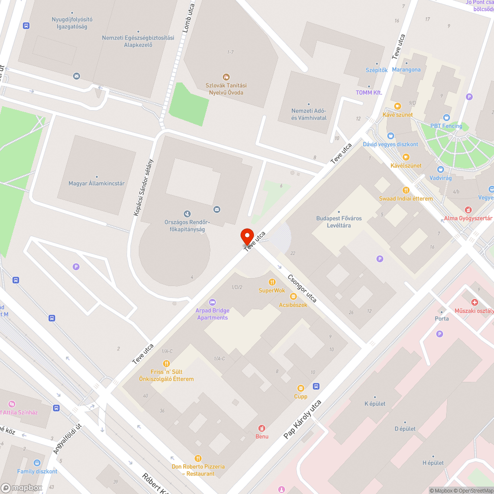 Szemét/csikkek bejelentés helye