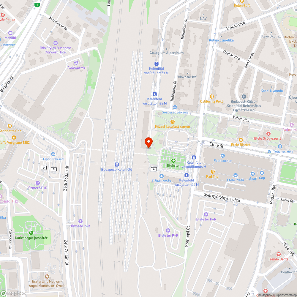 Gusztustalan aluljáró bejelentés helye