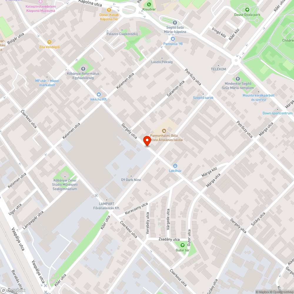 Kint maradt munkavégzés táblák bejelentés helye