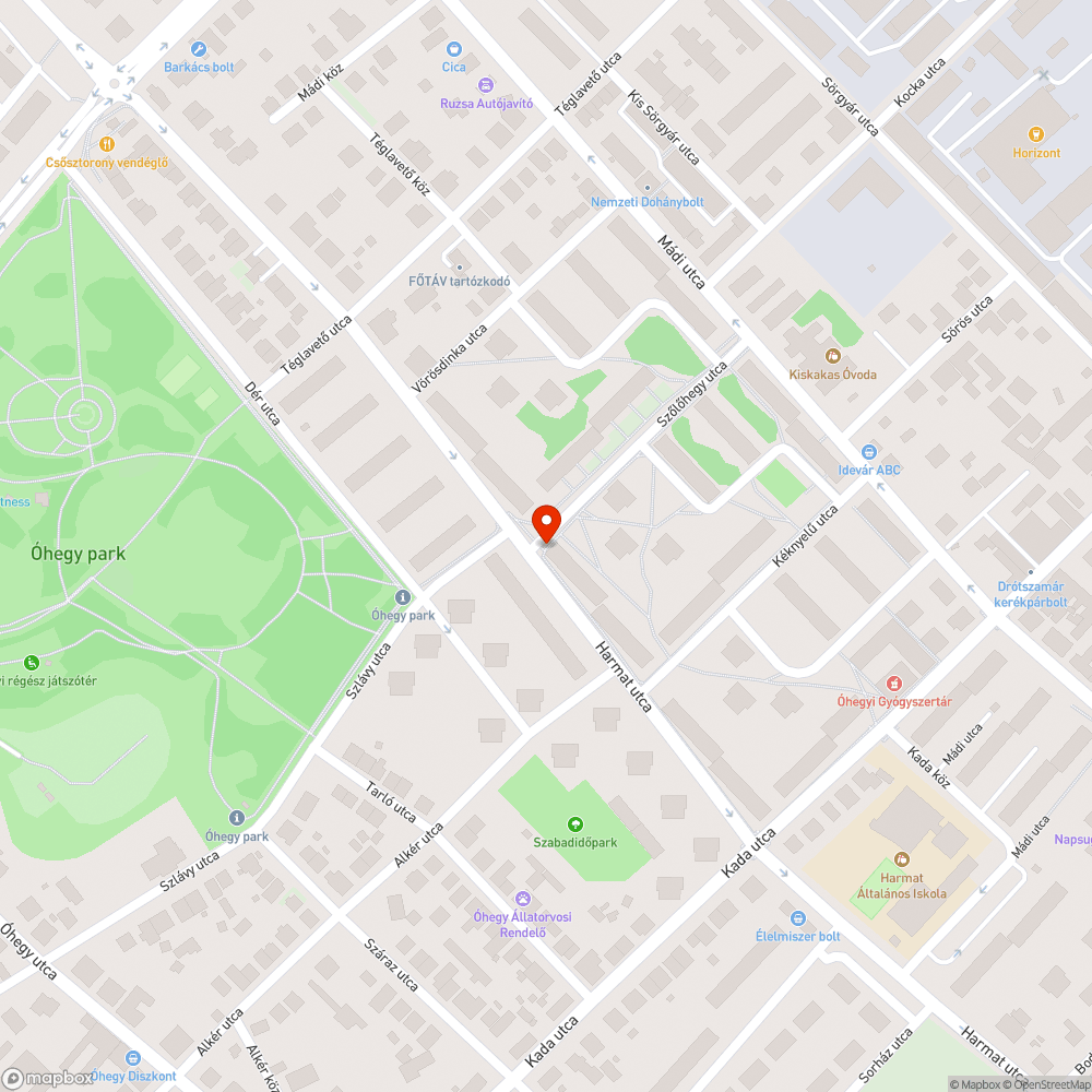 Beszakadt csatorna bejelentés helye