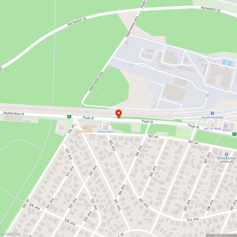 Sötét lámpák bejelentés helye