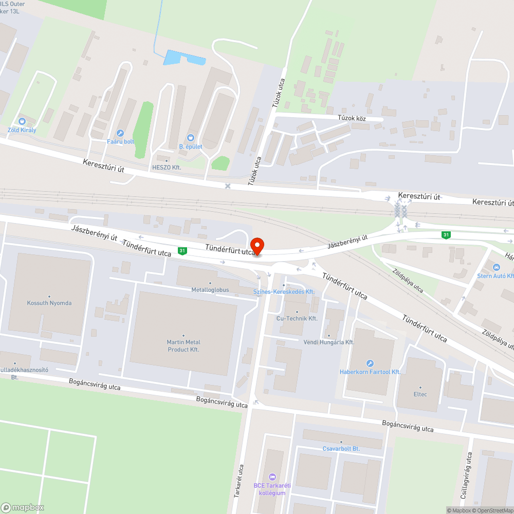 Sötét lámpa bejelentés helye