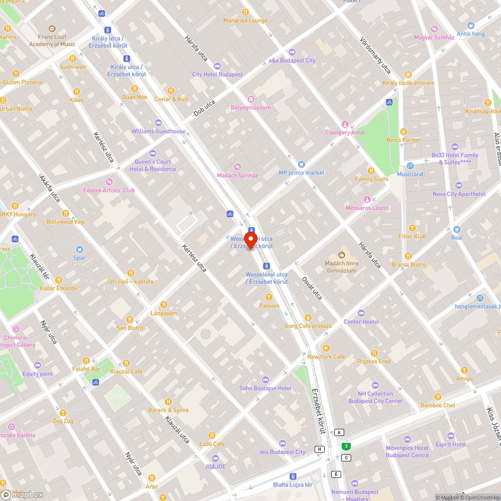 Összefirkált telefonfülke bejelentés helye