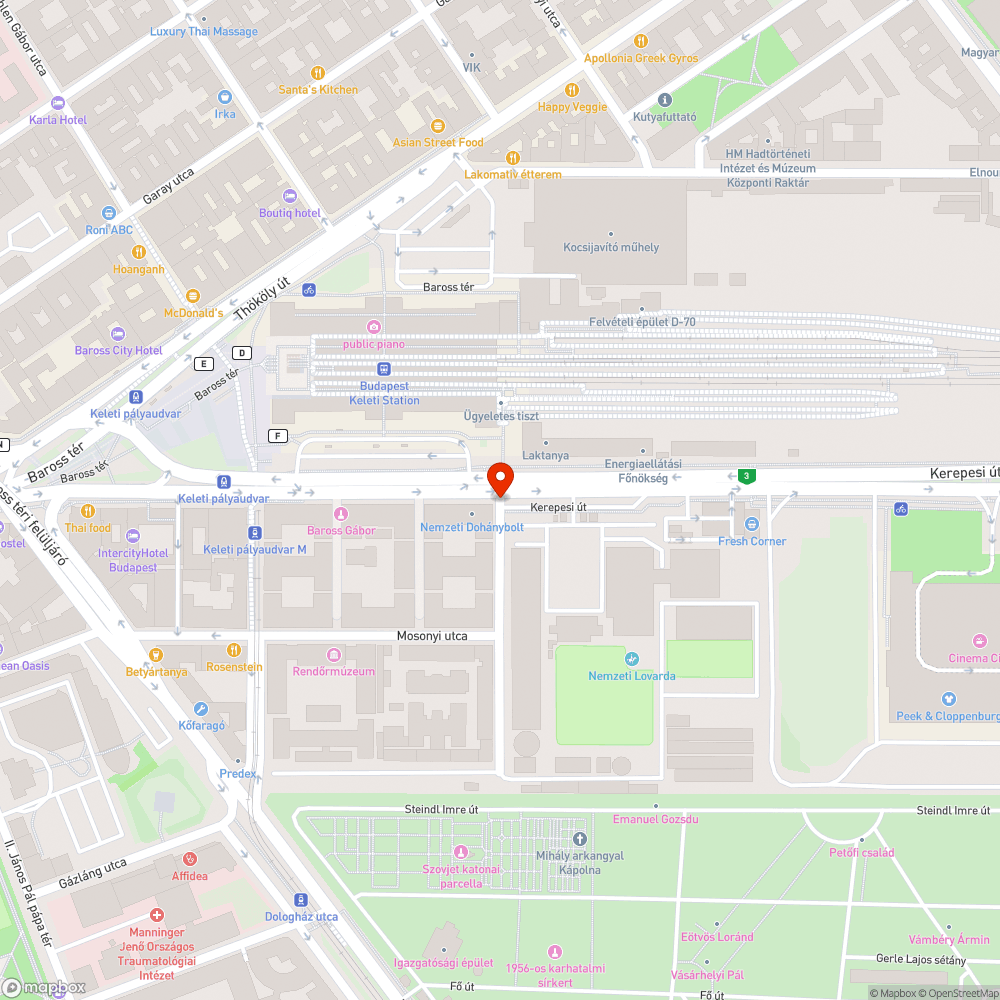 Teljesen lekopott veszélyes gyalogátkelő bejelentés helye