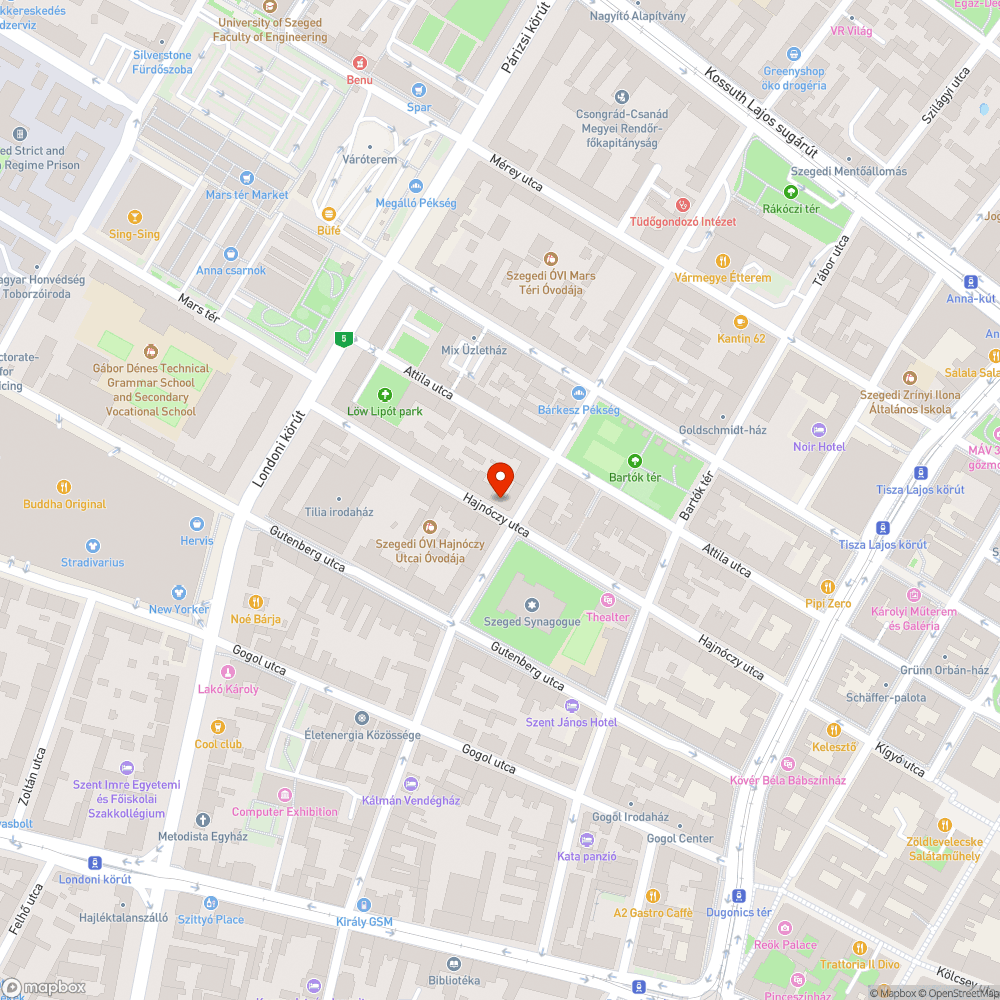 Kátyú - Hajnóczy és Jósika utca sarka bejelentés helye