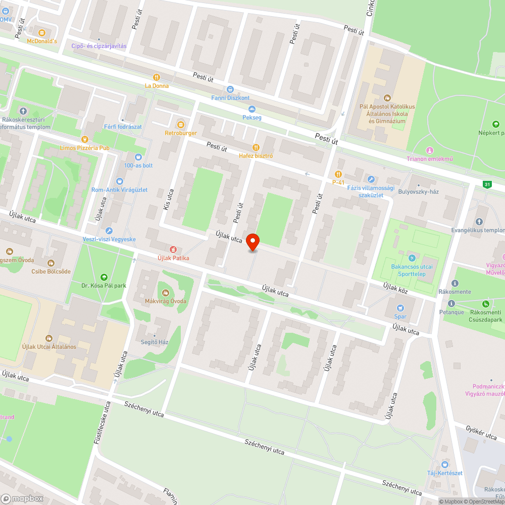 Repedések a járdán bejelentés helye