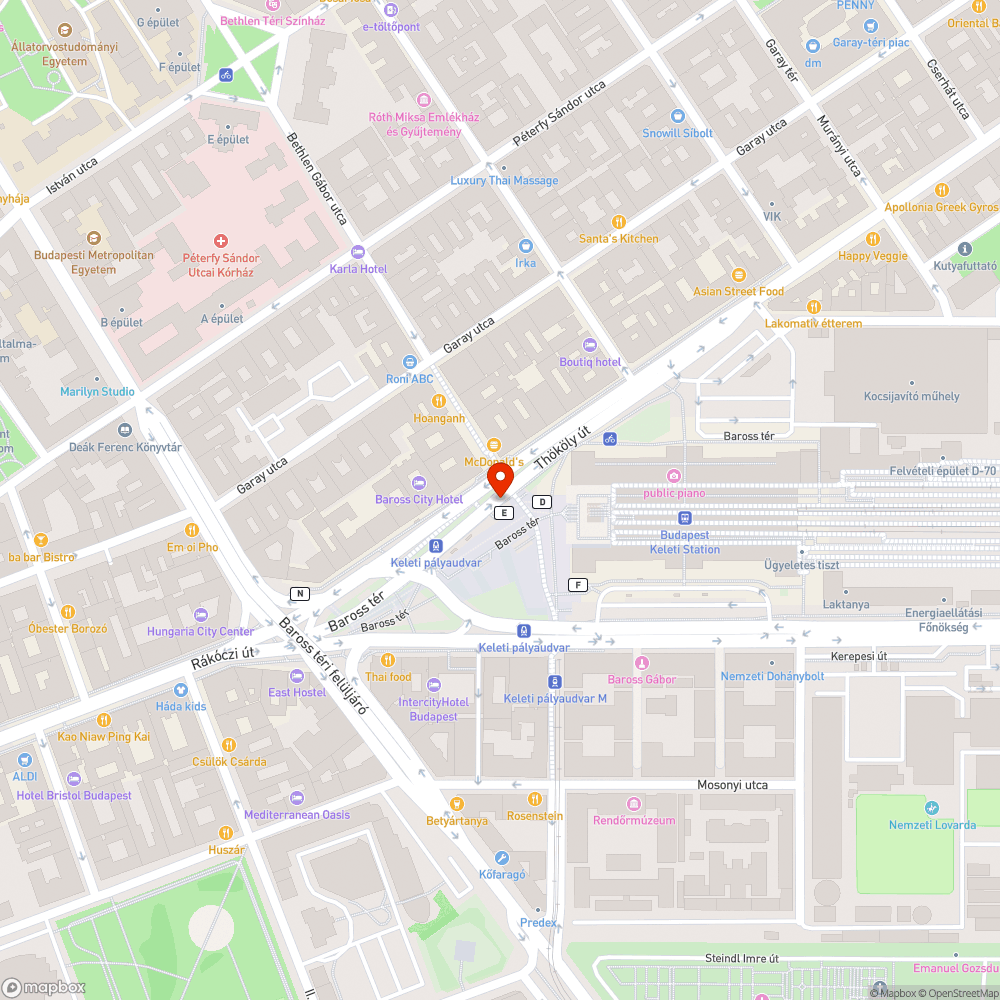 Graffitik a Keleti pályaudvar megállónál bejelentés helye