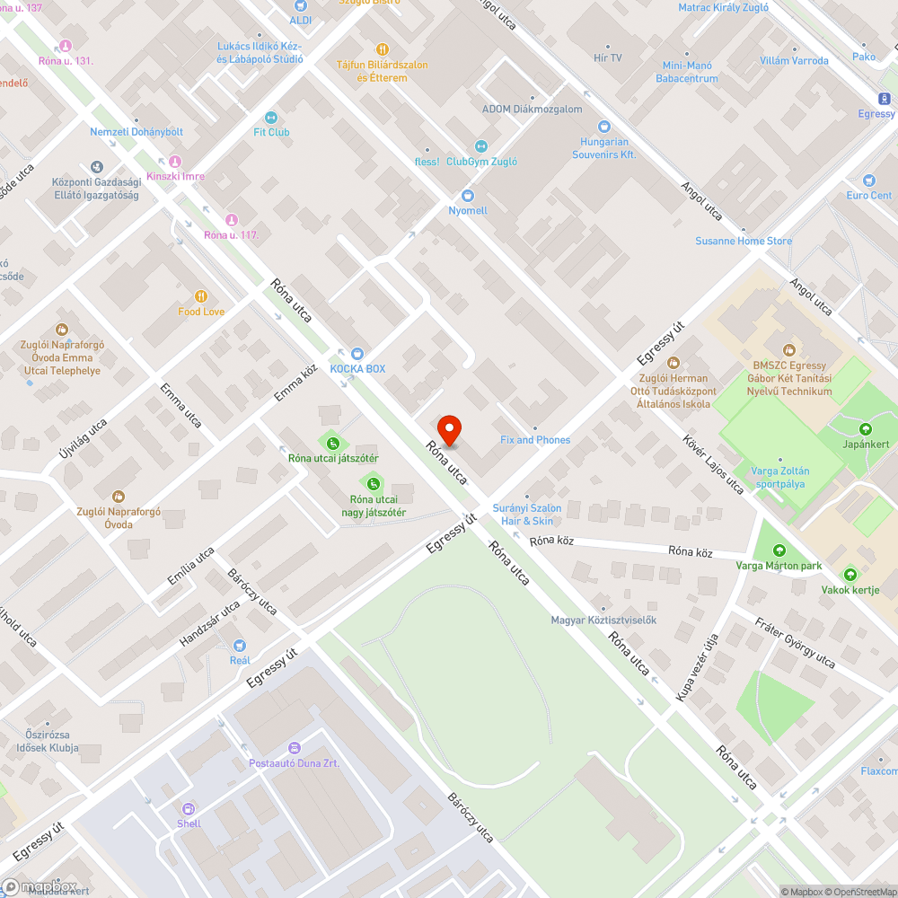 Sötét lámpa bejelentés helye