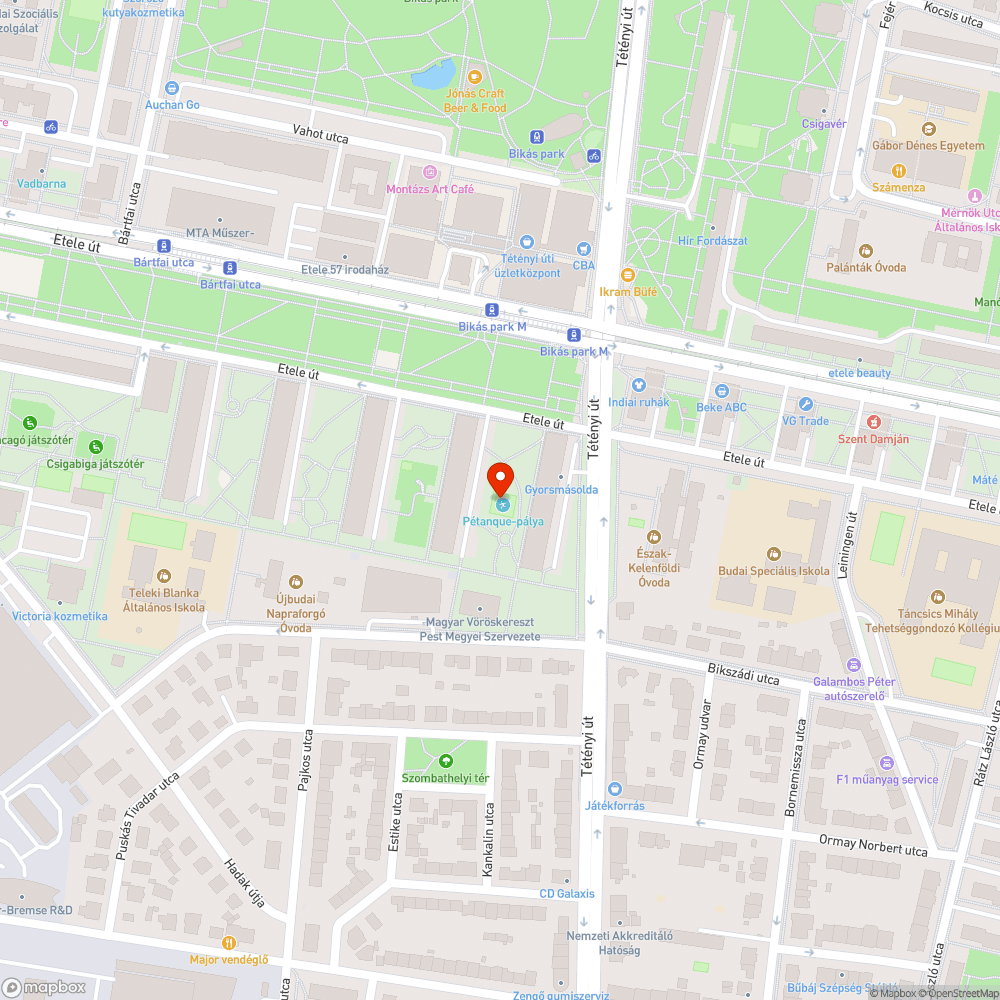 Használhatatlan sportpályák bejelentés helye