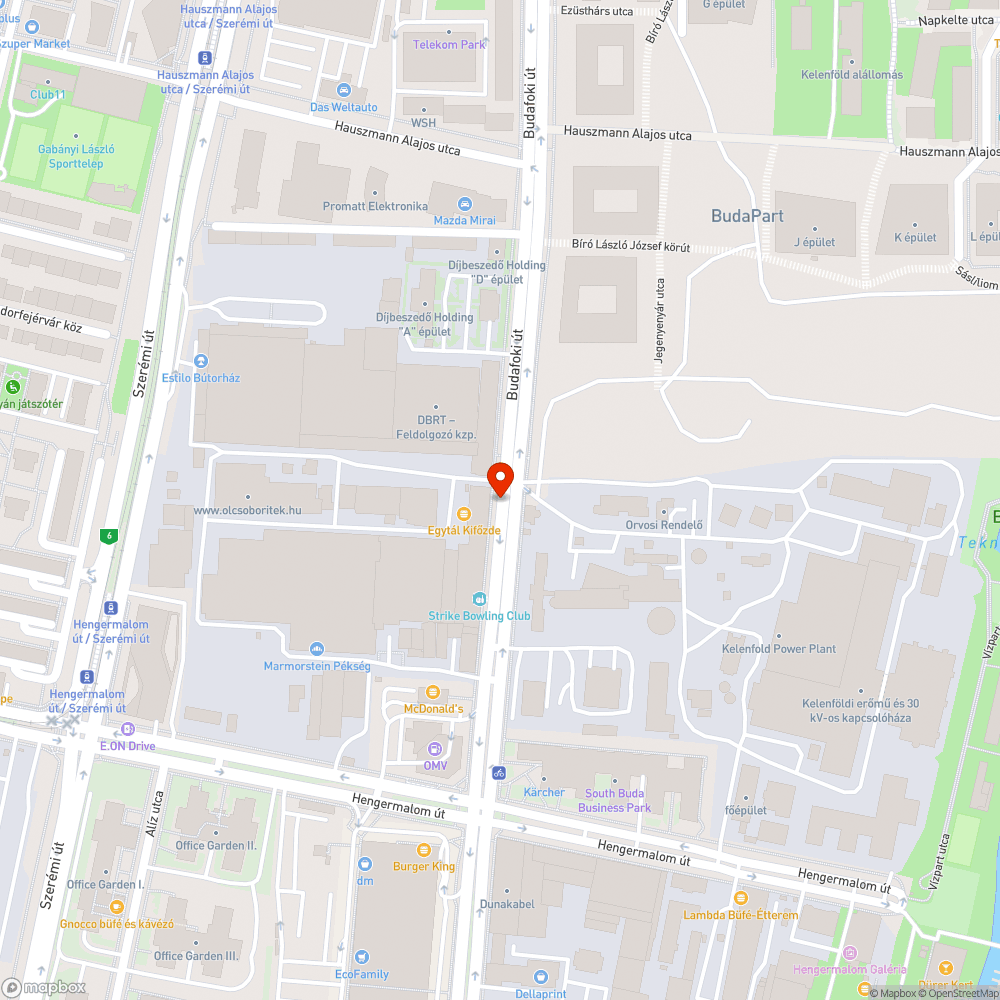 Tönkrement pollerek bejelentés helye