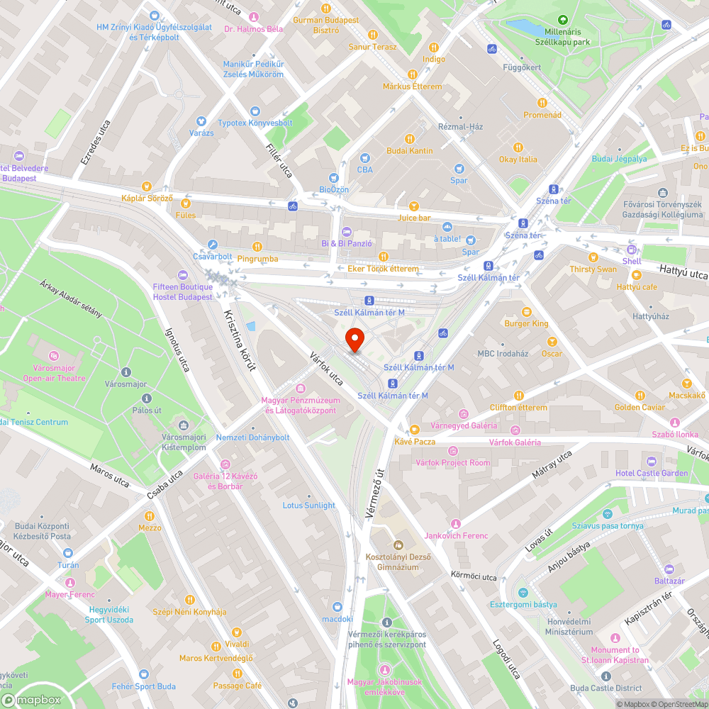 Nem fér ki? bejelentés helye