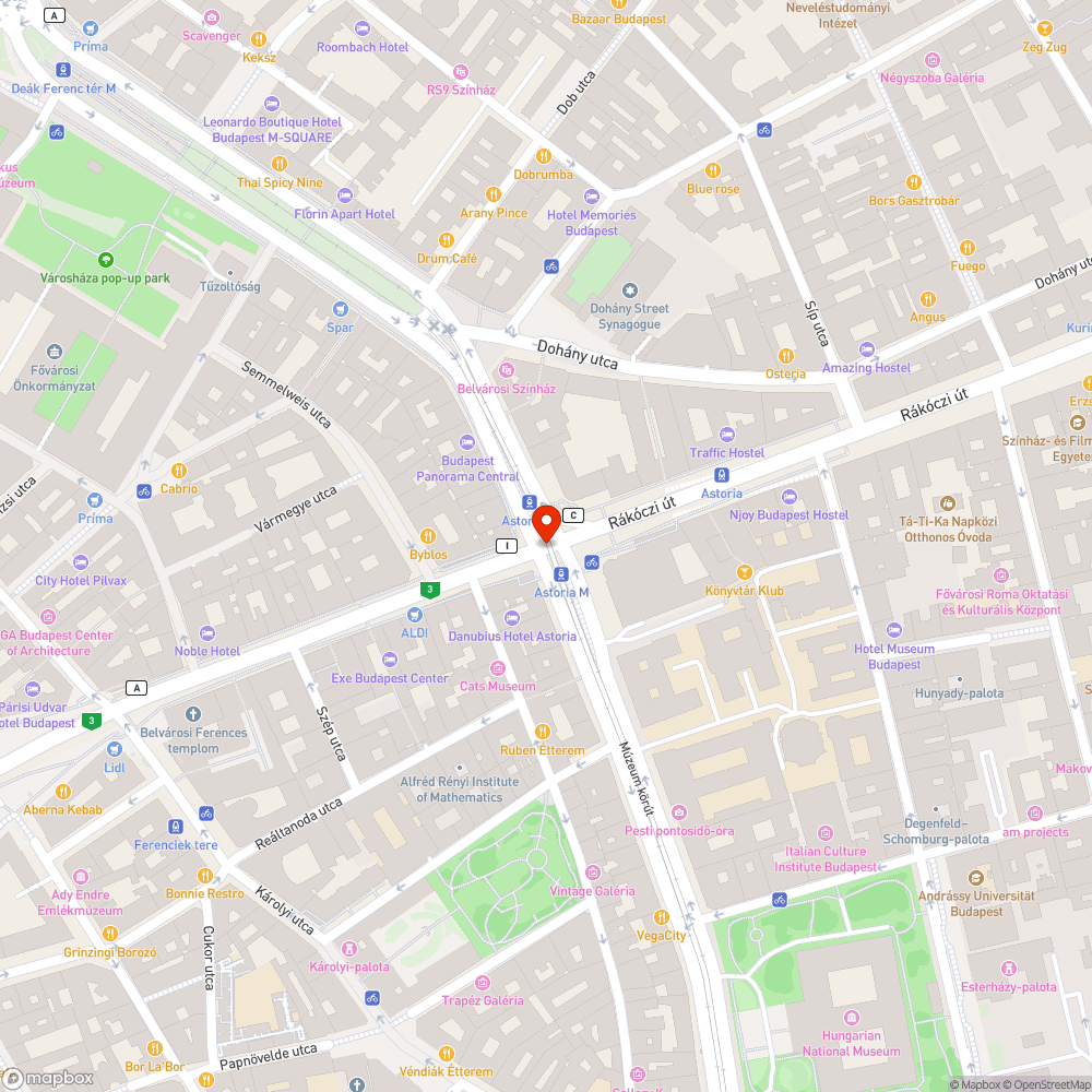 Astoria lépcsőlejáratok graffitisek   C F G - FKF bejelentés helye