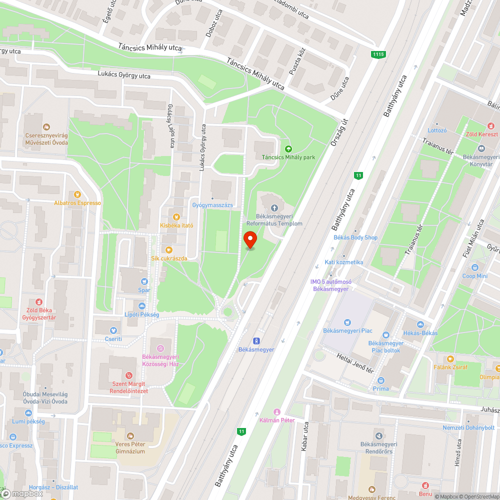 Graffiti a kukán bejelentés helye