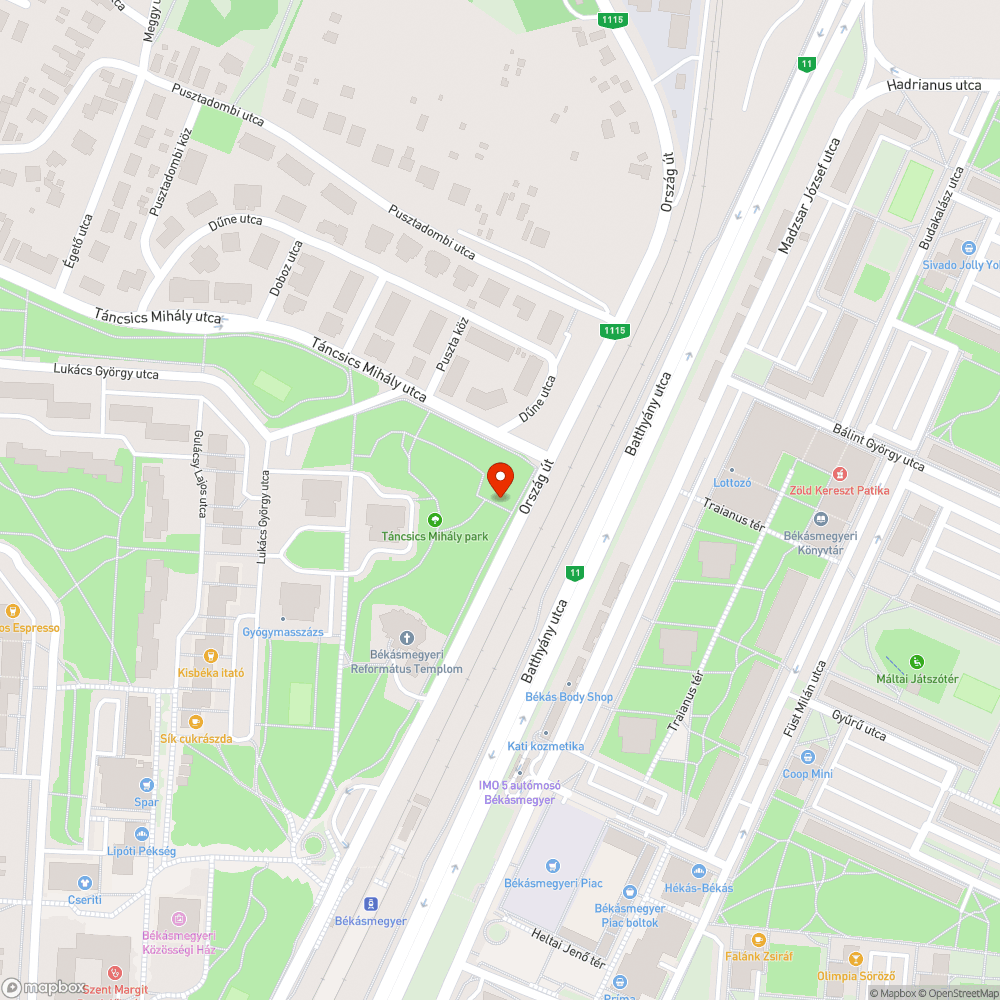 Mobil wc bejelentés helye