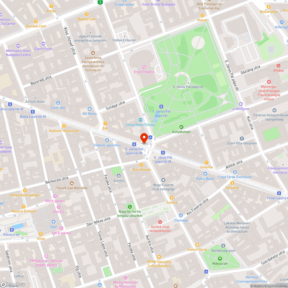 Graffitis kapcsolószekrény bejelentés helye