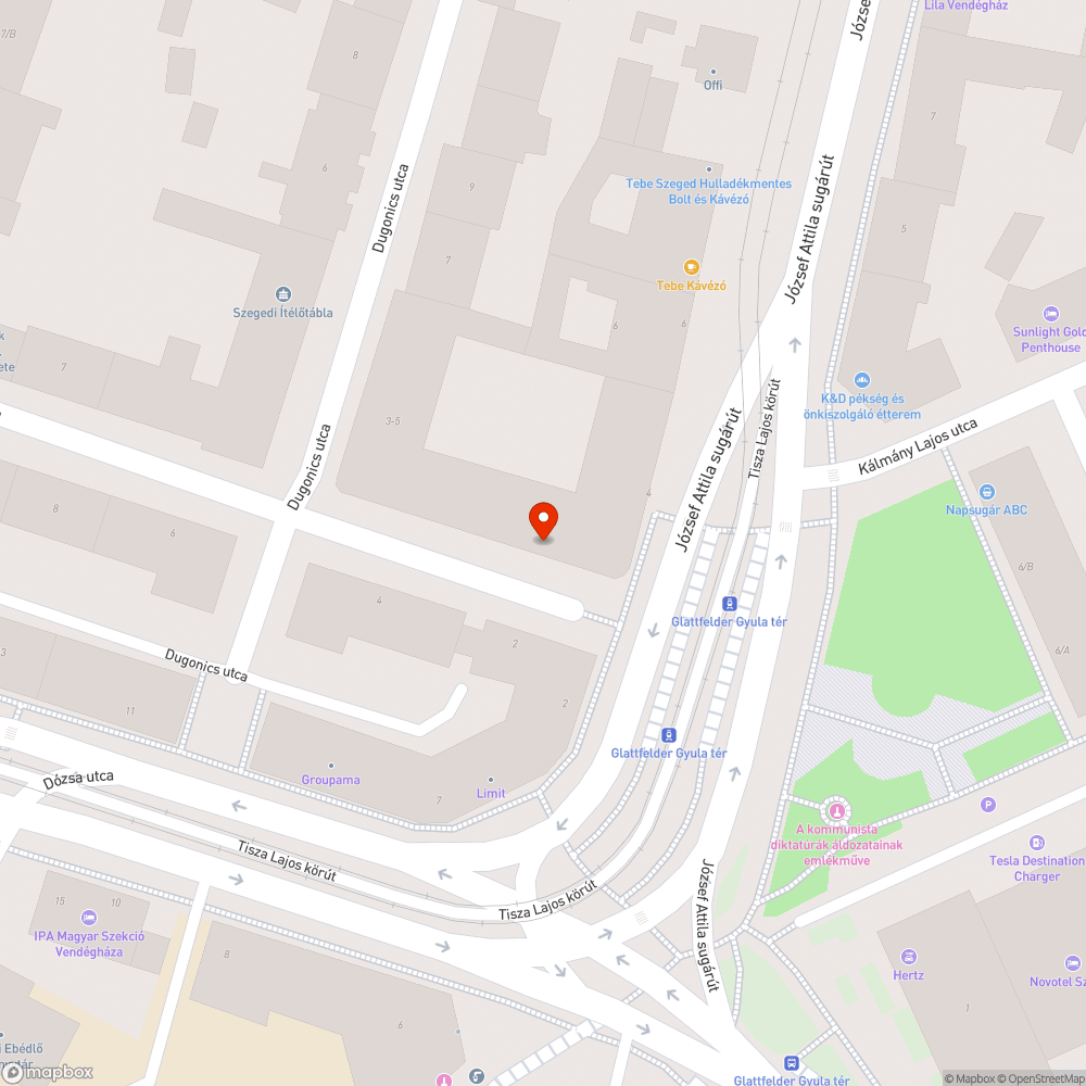 Eldugult víznyelő - Sóhordó u. 1. bejelentés helye