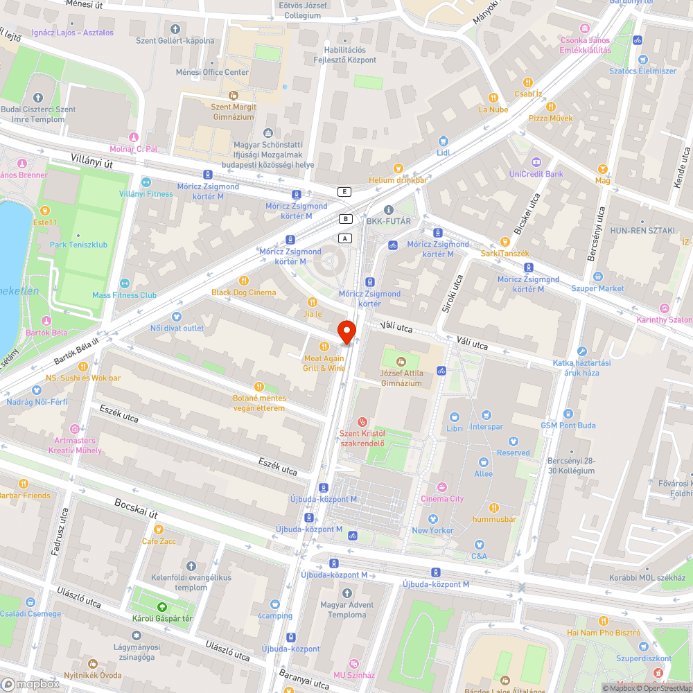 Járda bejelentés helye