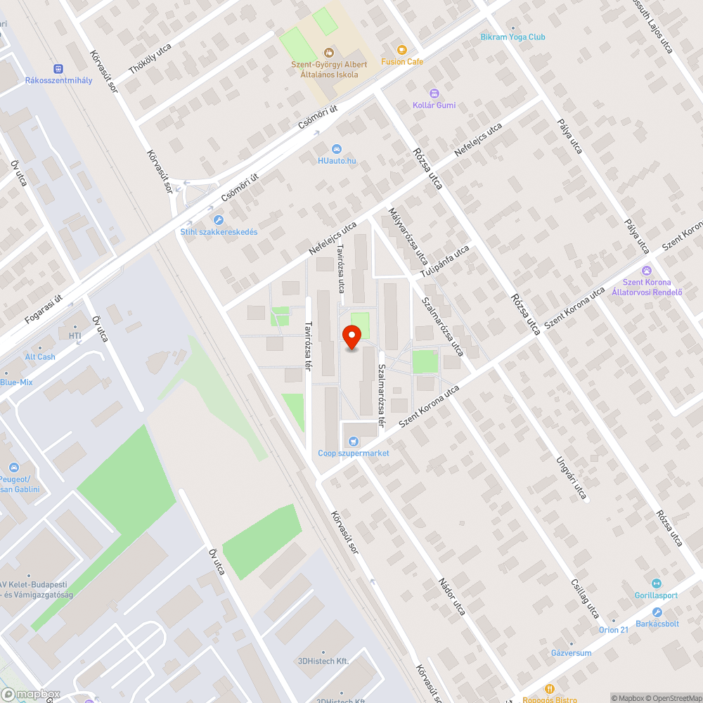 Kevés kutya-szemetes a Szent Korona lakótelepen bejelentés helye