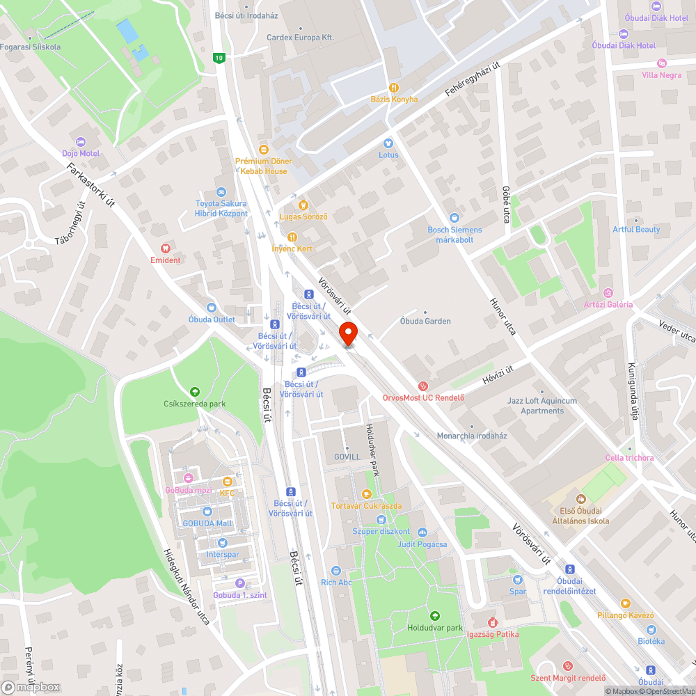 Hangosan csattogó sínszálak bejelentés helye