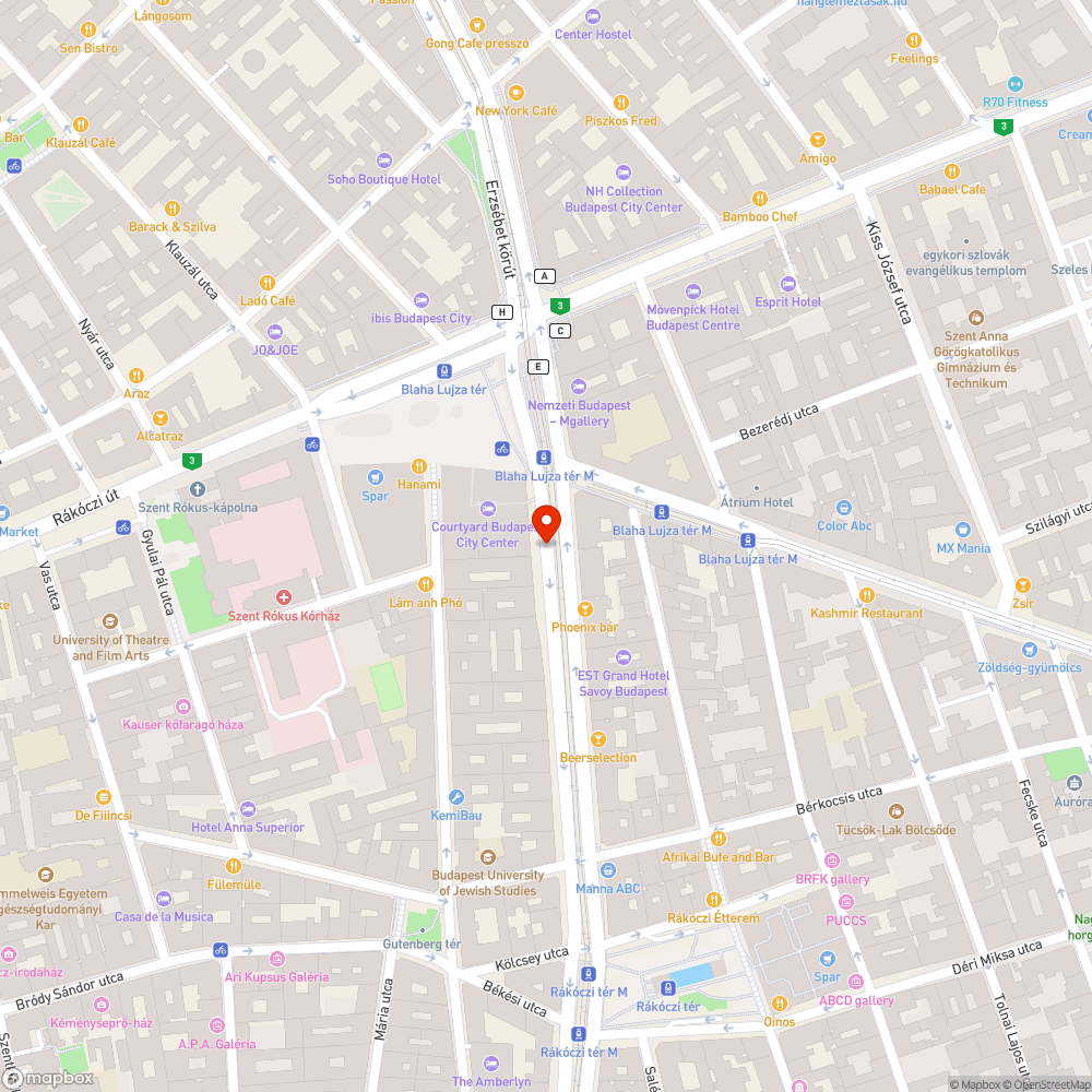 Üres oszlop bejelentés helye