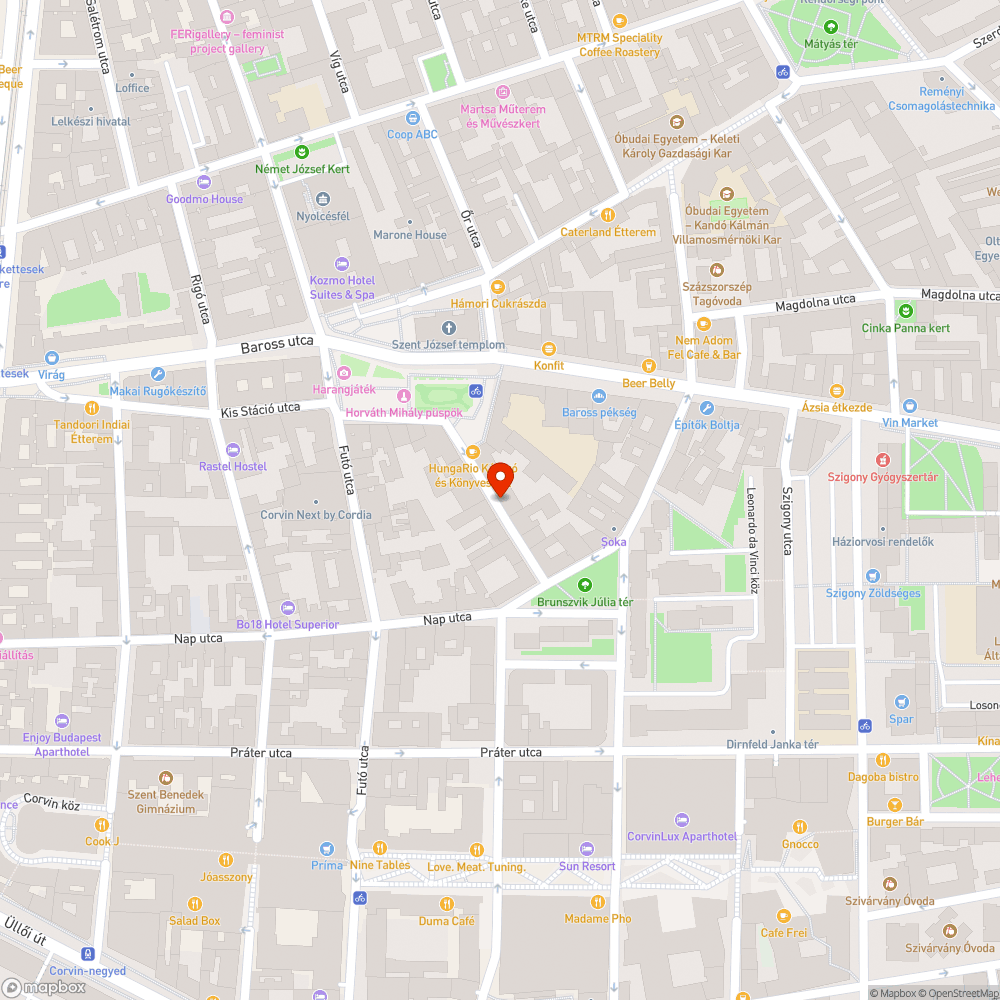 elfoglalt járda bejelentés helye