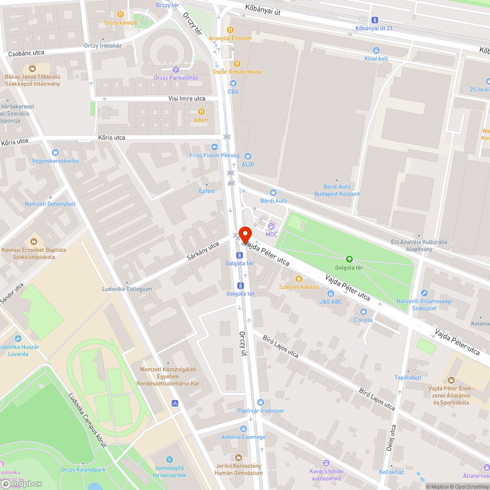 Garantált bokaficam a patika előtt bejelentés helye