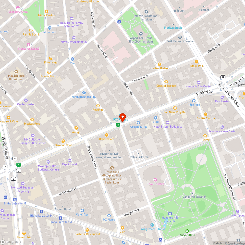 Busz lámpa, jobbra kanyarodás bejelentés helye