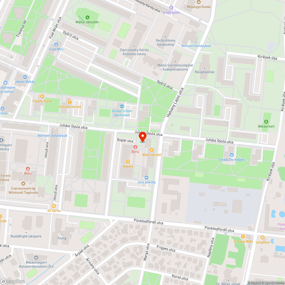 Parkolás a járdán bejelentés helye