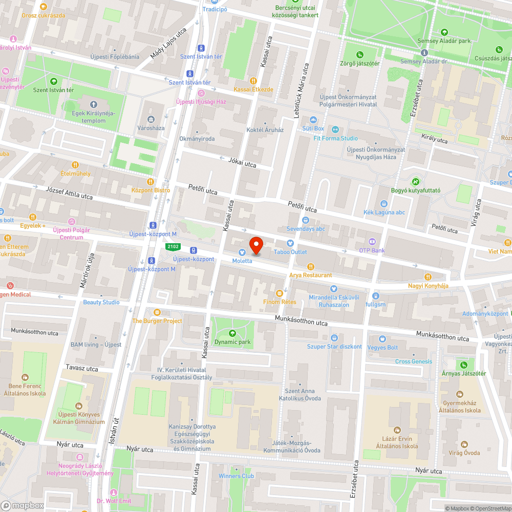 Sérült telefonfülke bejelentés helye