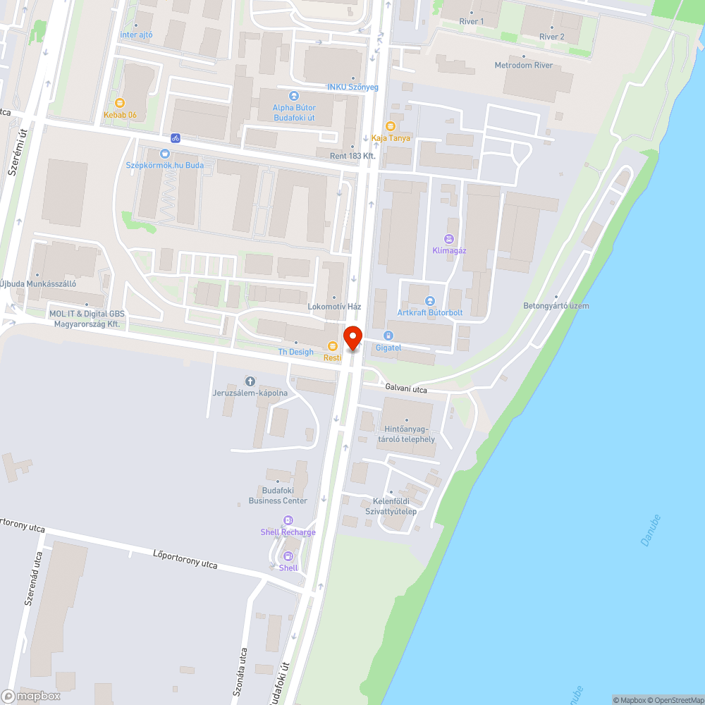 Budafoki/Galvani salakanyag bejelentés helye