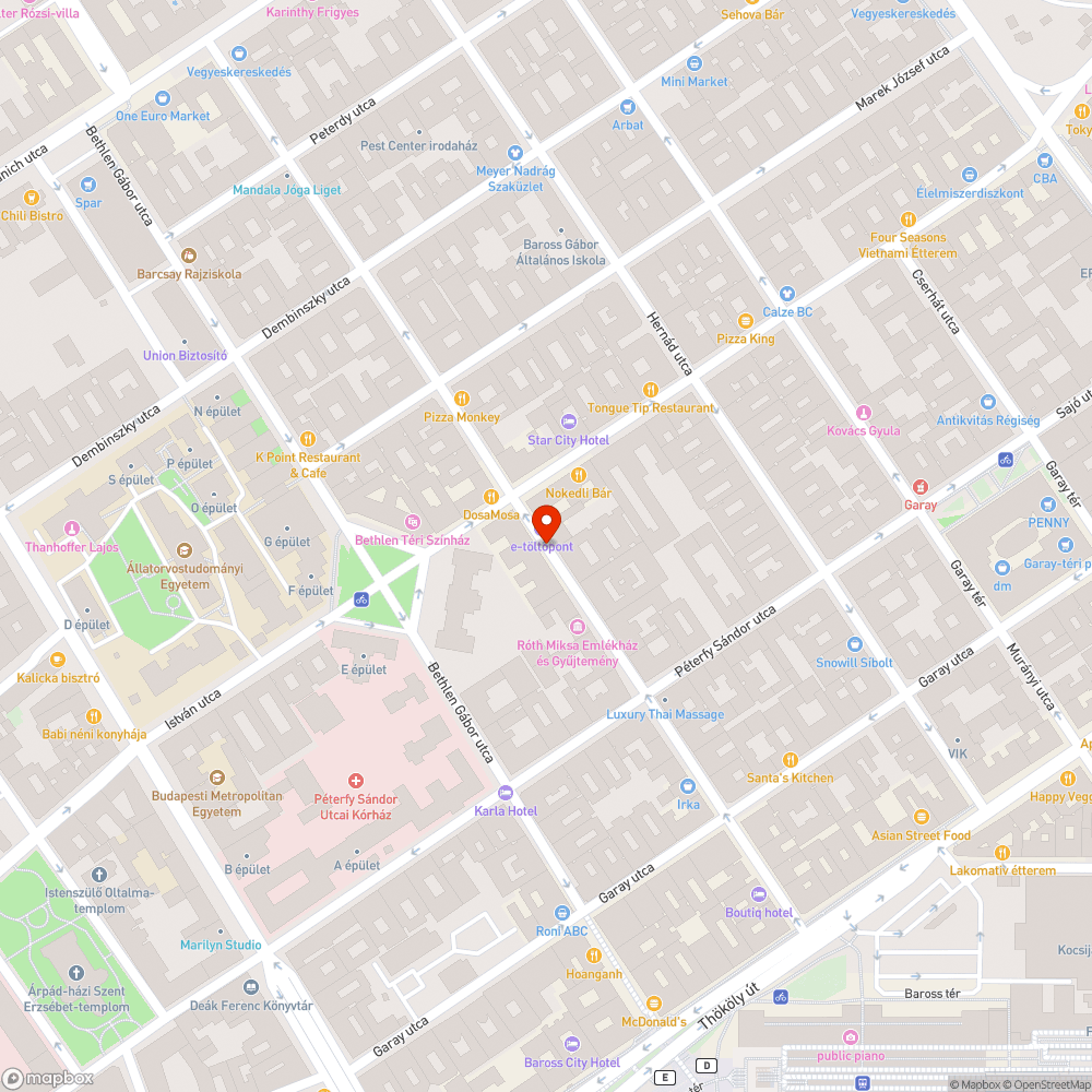 Rendszám nélküli elhagyott Volkswagen bejelentés helye