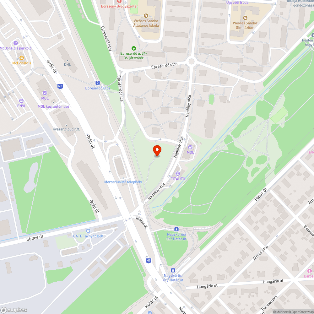 Sok szemét bejelentés helye