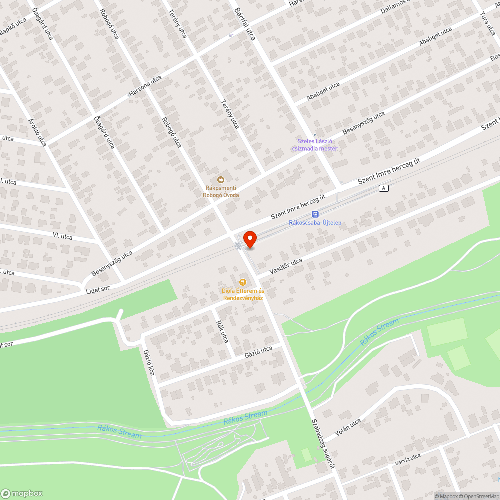 Zöldfelületen parkolás bejelentés helye