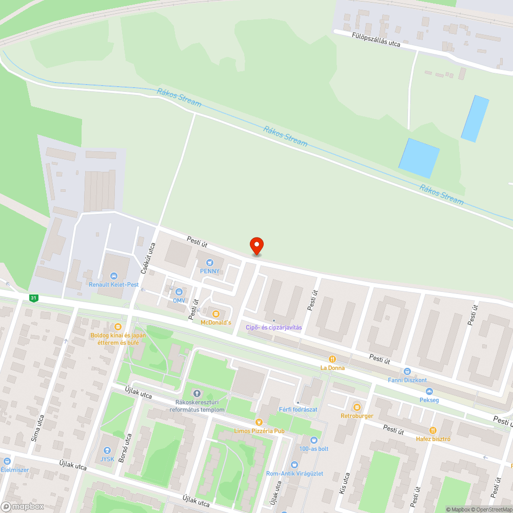 Zöldhulladék és sitt bejelentés helye