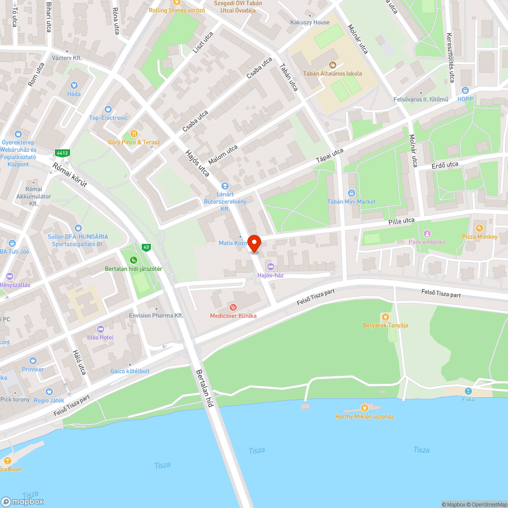 Megsüllyedt aszfalt foltok bejelentés helye