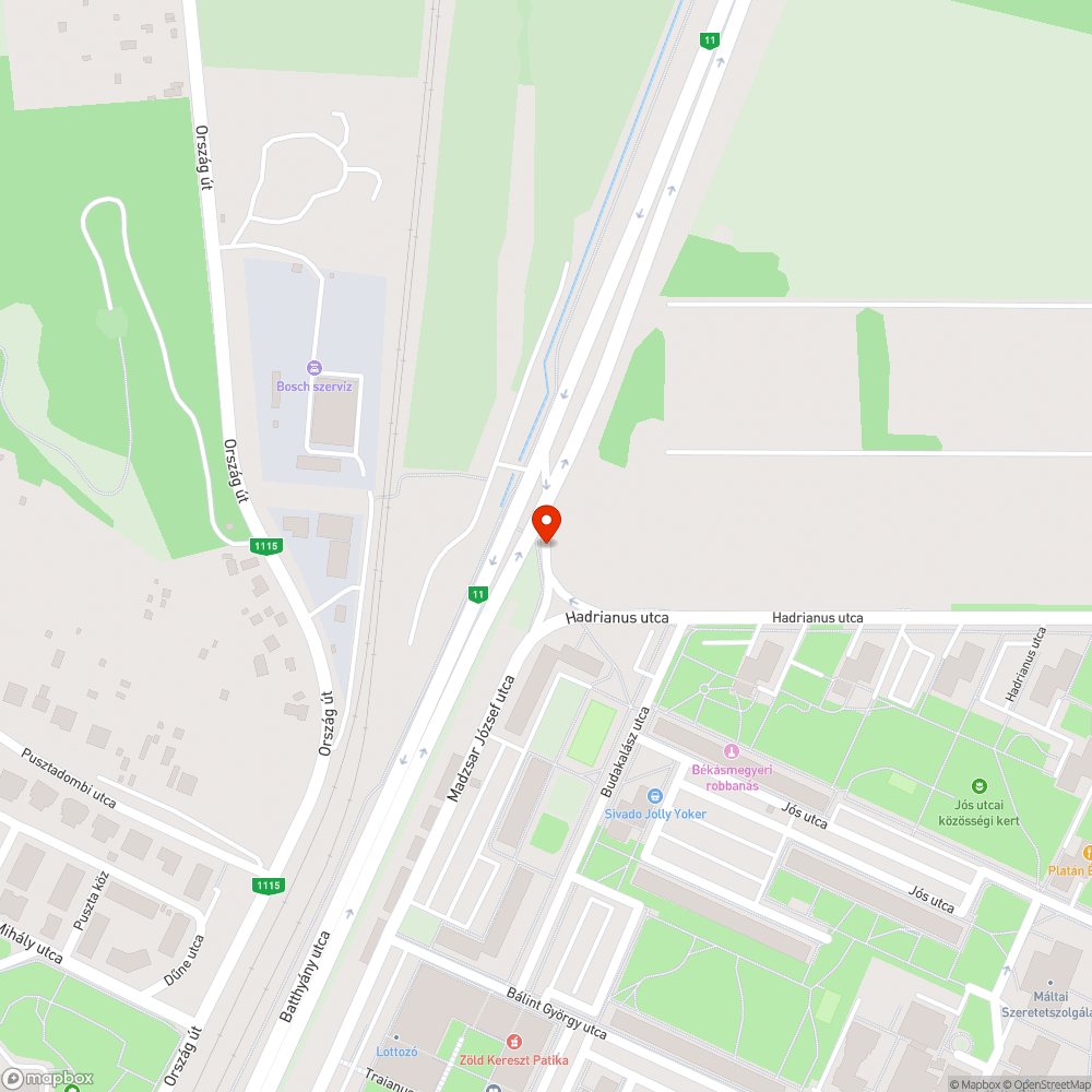 Gyakori bejelentés helye