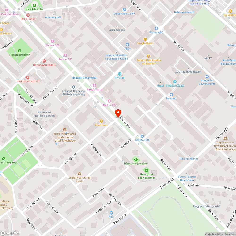 Ferde tábla bejelentés helye