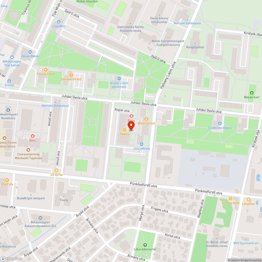 Fára kötözött reklám bejelentés helye