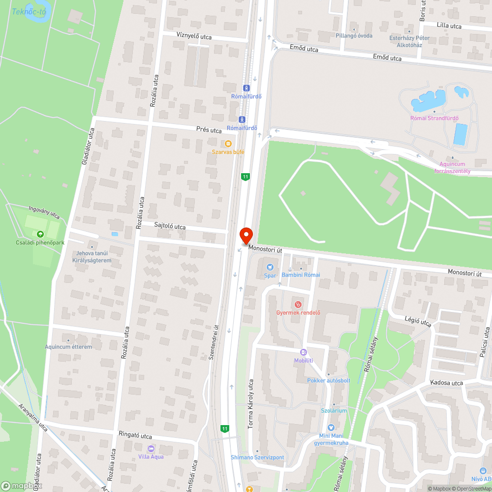 Hullámos út, megsüllyedt fedlap bejelentés helye