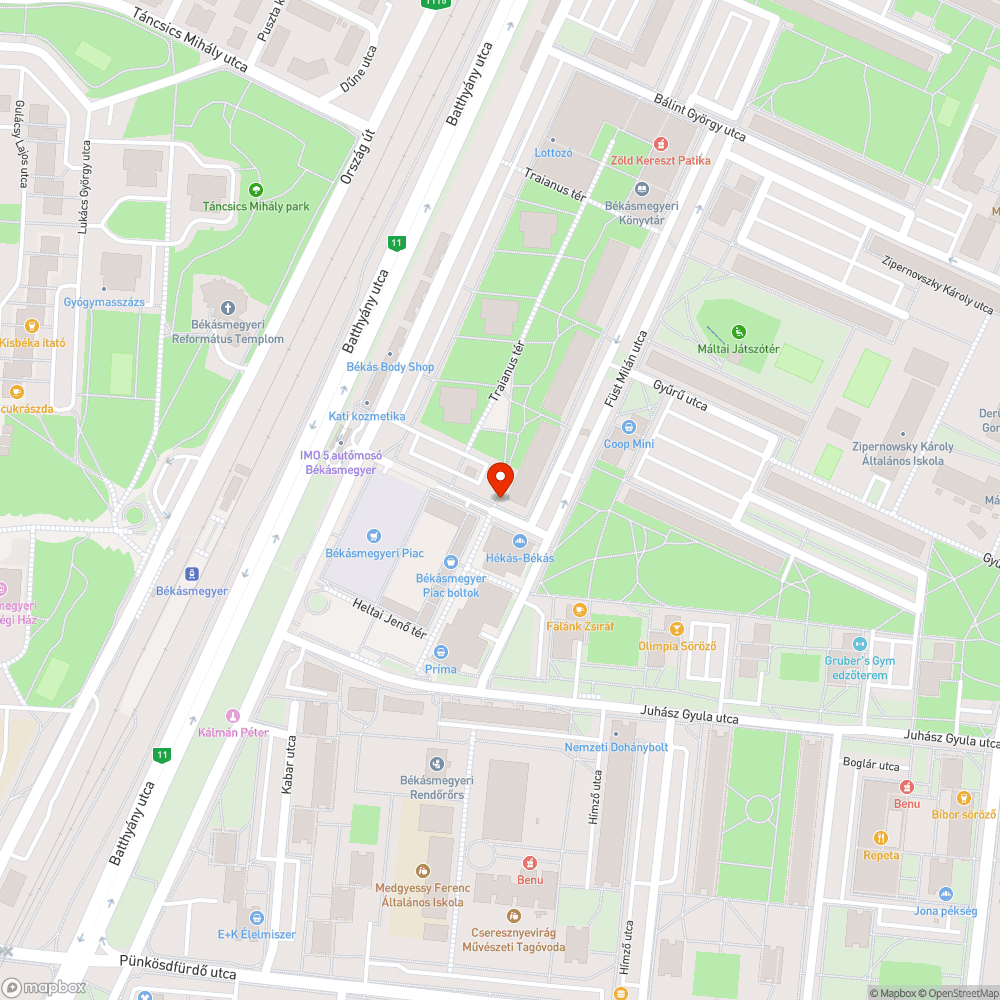 Csikkhegyek és karácsonyfa bejelentés helye