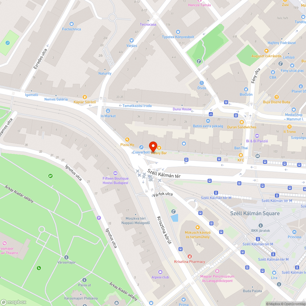 Szemetes út bejelentés helye