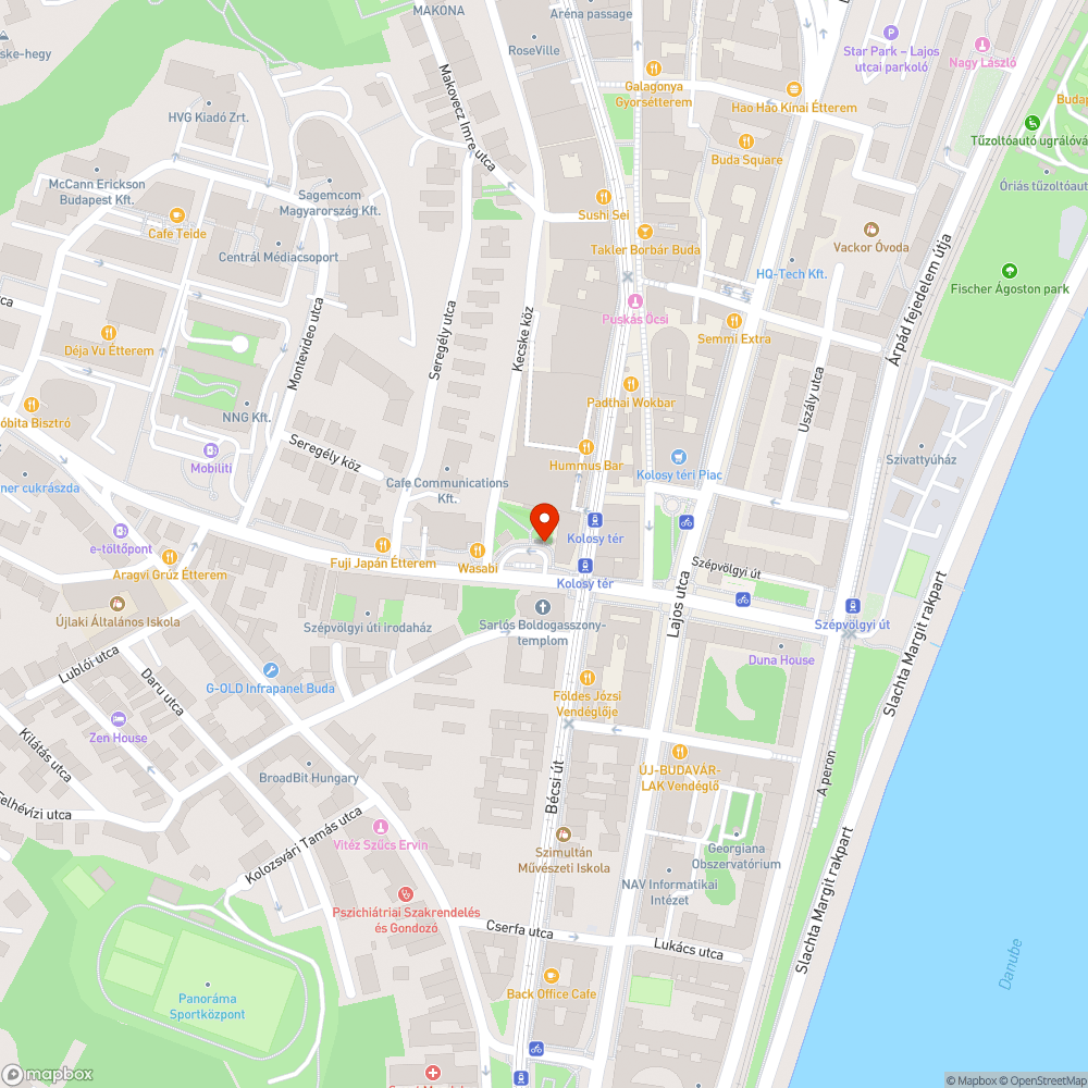 Törött utcai szemetes bejelentés helye