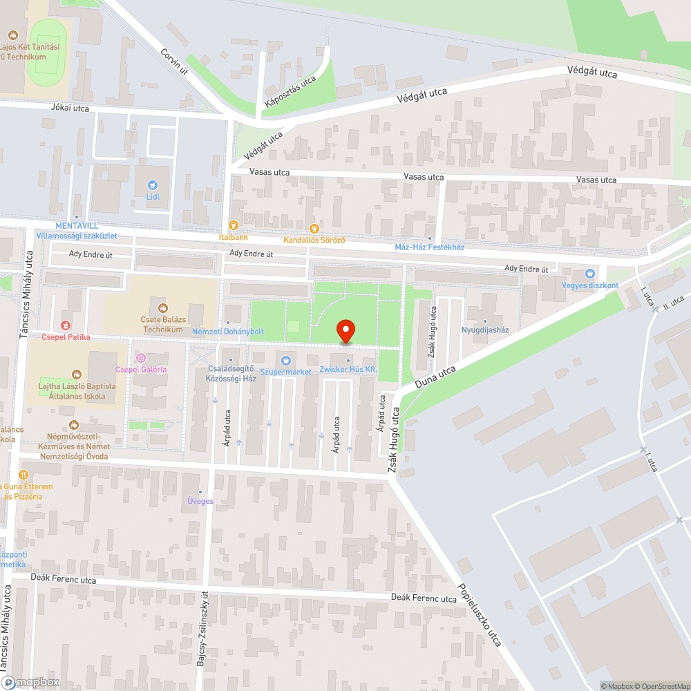 Átpakolgatott, megrongált ülőfelületek bejelentés helye