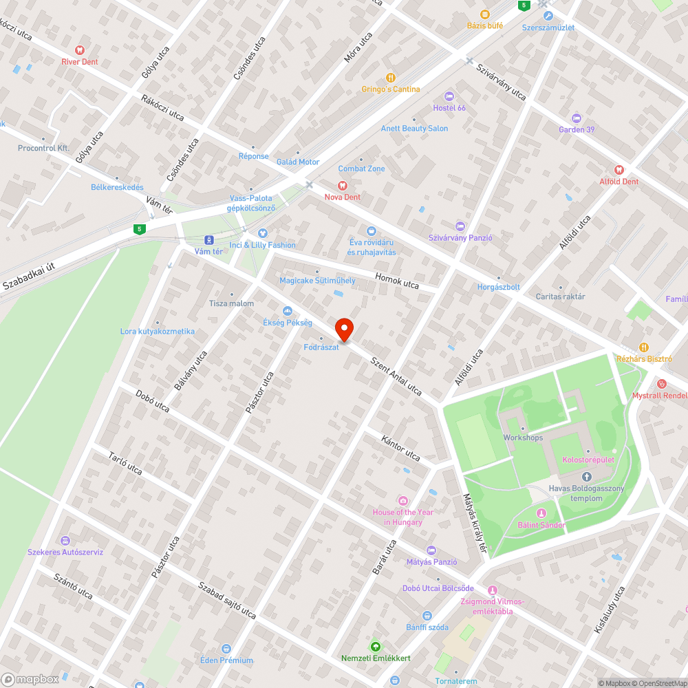 Gumik bejelentés helye