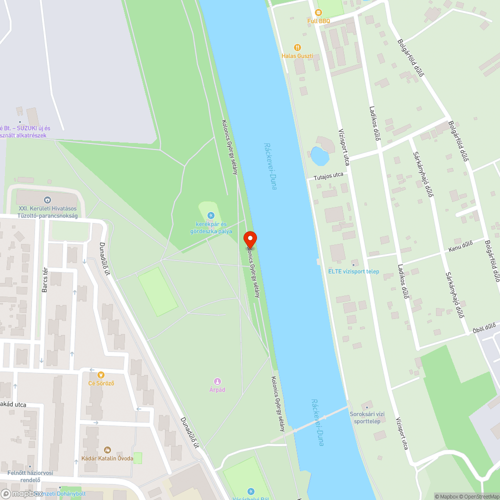 Urmánczy Nándor megvilágítása bejelentés helye