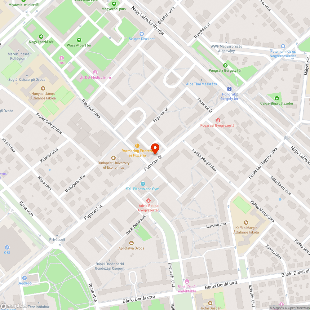 Gyom, foltozott járda, graffiti, szemét bejelentés helye