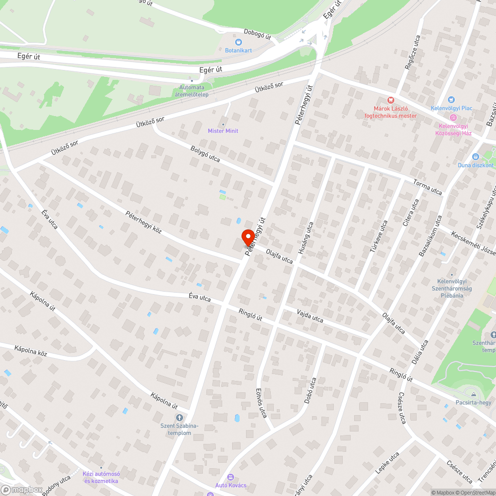 Gyalogátkelőhely hiánya bejelentés helye