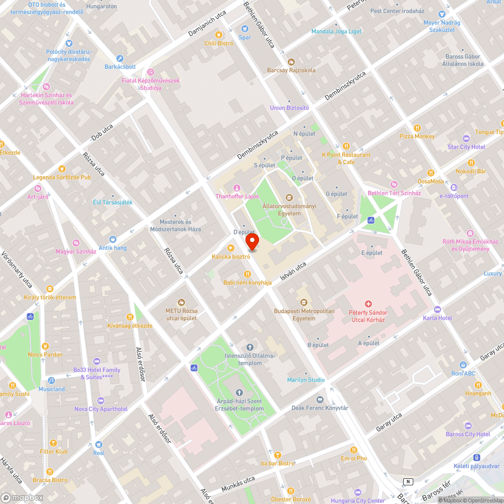 Oszlop maradvány bejelentés helye