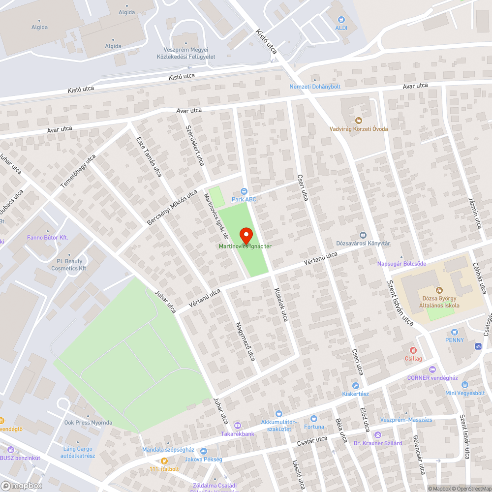 Többfunkciós bokor bejelentés helye